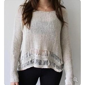 Abercrombie Tan/beige sweater